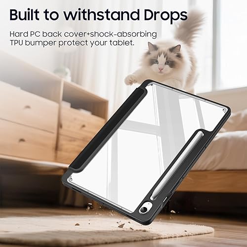 Miniatura 9 de Fintie Funda híbrida delgada para Samsung Galaxy Tab S10 Lite, S10 Fe, S9 FE de 10.9 pulgadas, Tab S9 de 11 pulgadas con soporte para S Pen, a