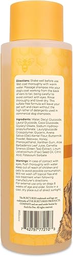 Miniatura 3 de Burts Bees for Dogs Natural Oatmeal Shampoo for Dogs Colloidal Oat Flour  Honey - Oatmeal Dog Shampoo - Dog Grooming Supplies Dog Bathing Supplies