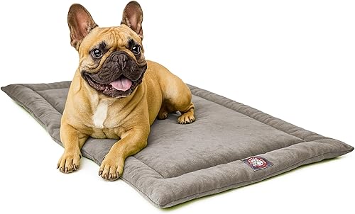 Miniatura 57 de Majestic Pet Products - Tapete para cama de perro de 42 pulgadas Manzana (espuma de memoria),Manzana Verde (Apple Green),Berenjena (espuma de