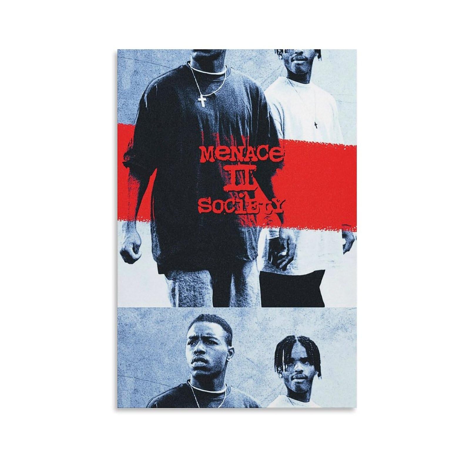 Amazon.com: Retro Movie Menace II Society Art Poster High Score