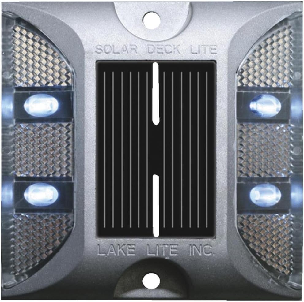 Marine Grade Solar Deck Light by Lake Lite