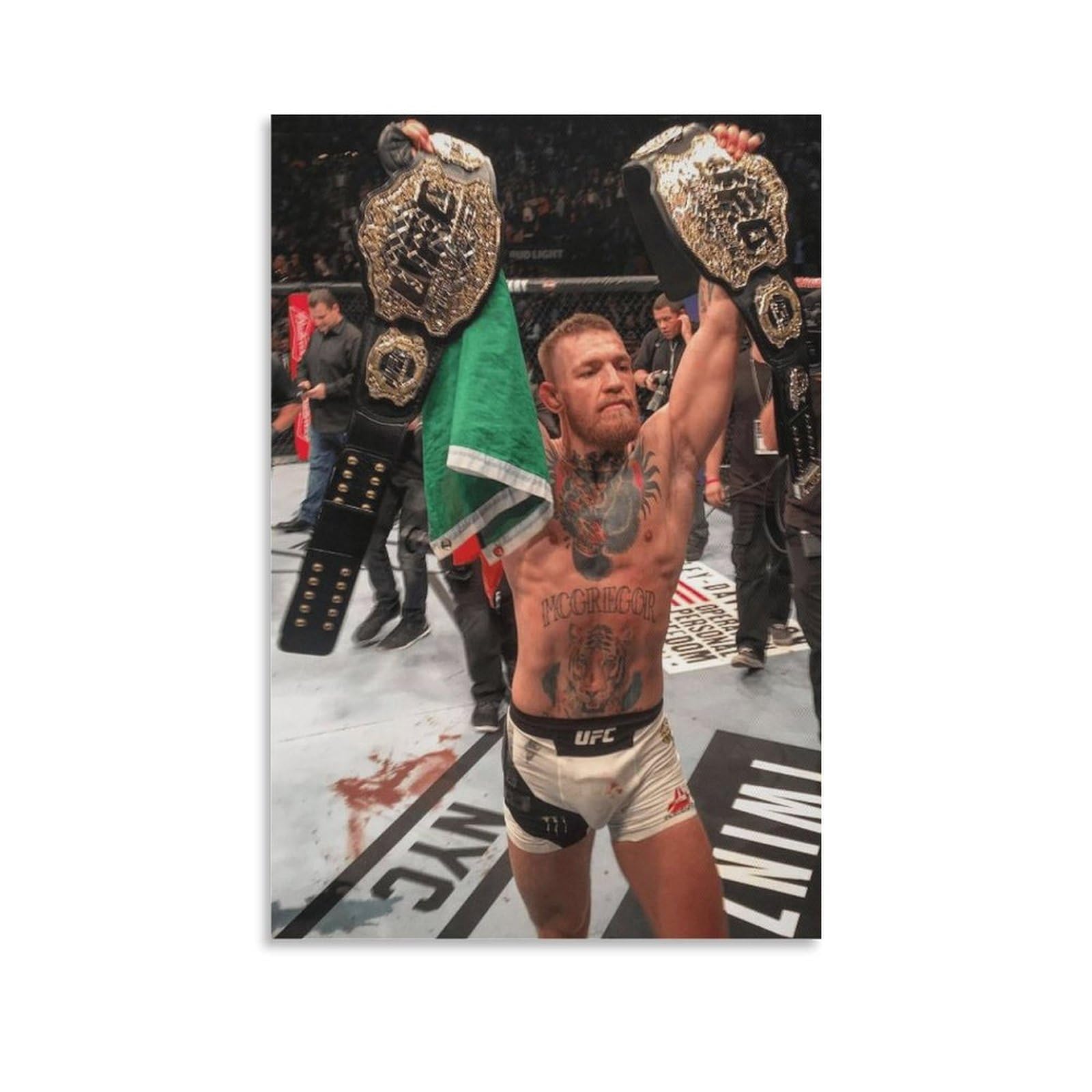 ASUIU Conor McGregor Canvas Poster Artworks Canvas Poster Wall Art Prints Home Modern Decor 08x12inch(20x30cm)