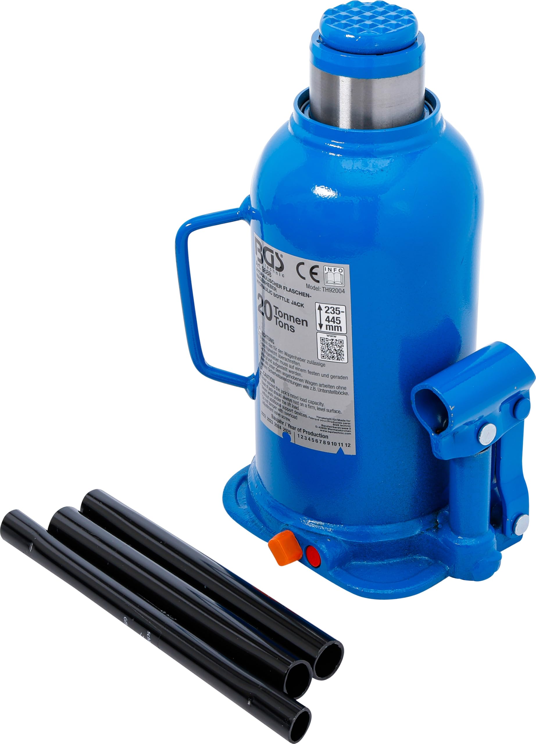 Amazon.com: BGS 9888 | Hydraulic Bottle Jack | 20 t : Industrial