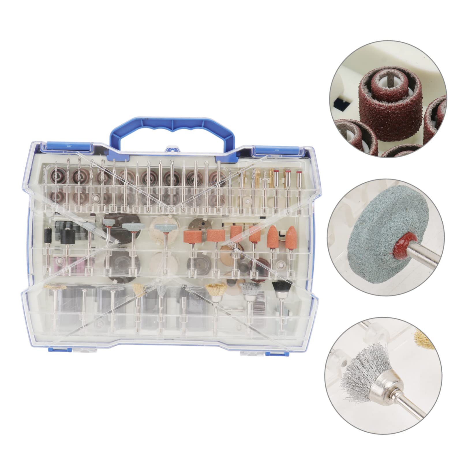 Kit de Accesorios para Herramientas Rotativas 365 Piezas para Pulir Madera Metal Cerámica Y Vidrio