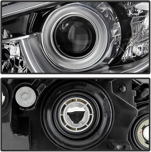 Miniatura 3 de ACANII - Para Mazda CX-5 modelos halógenos de fábrica 2013-2016, proyector, faro delantero, reemplazo del montaje del lado del conductor