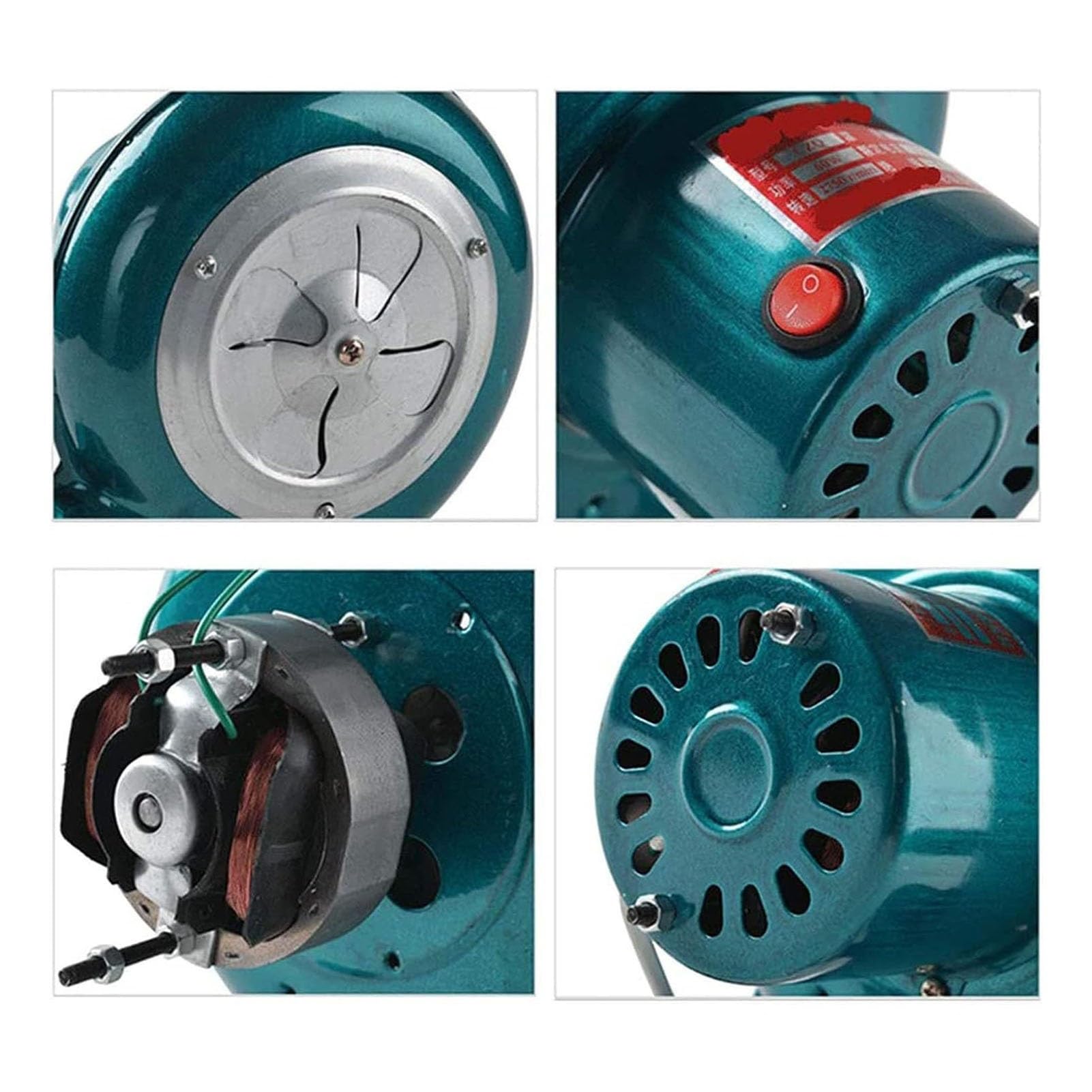 JOUFNING Elektrische luchtventilator, 220 V, ventilator met pomp en