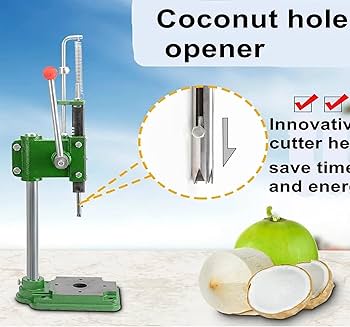 Amazon.co.jp: 垂直ココナッツ開口機、ステンレス鋼ココナッツ