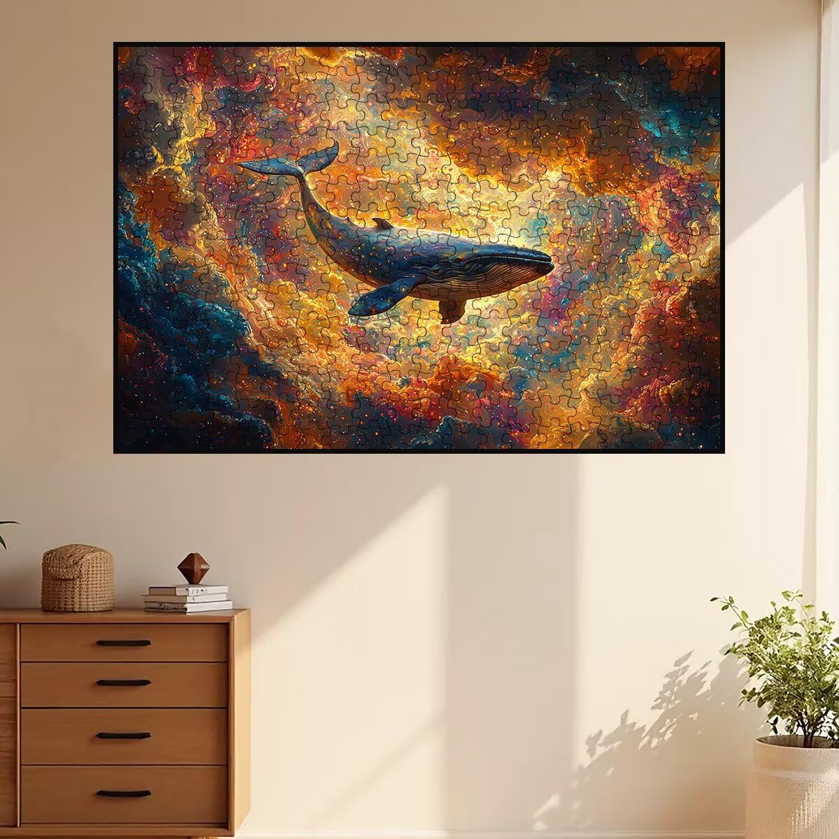 Puzzle 4000 Pezzi Balena, Puzzle Astratto per Adulti, Puzzles in Legno Intrattenimento Creativo, Divertimento, Puzzles Educativi Classici con Confezione di Alta Qualità Idea Regalo Donna Decor -2832