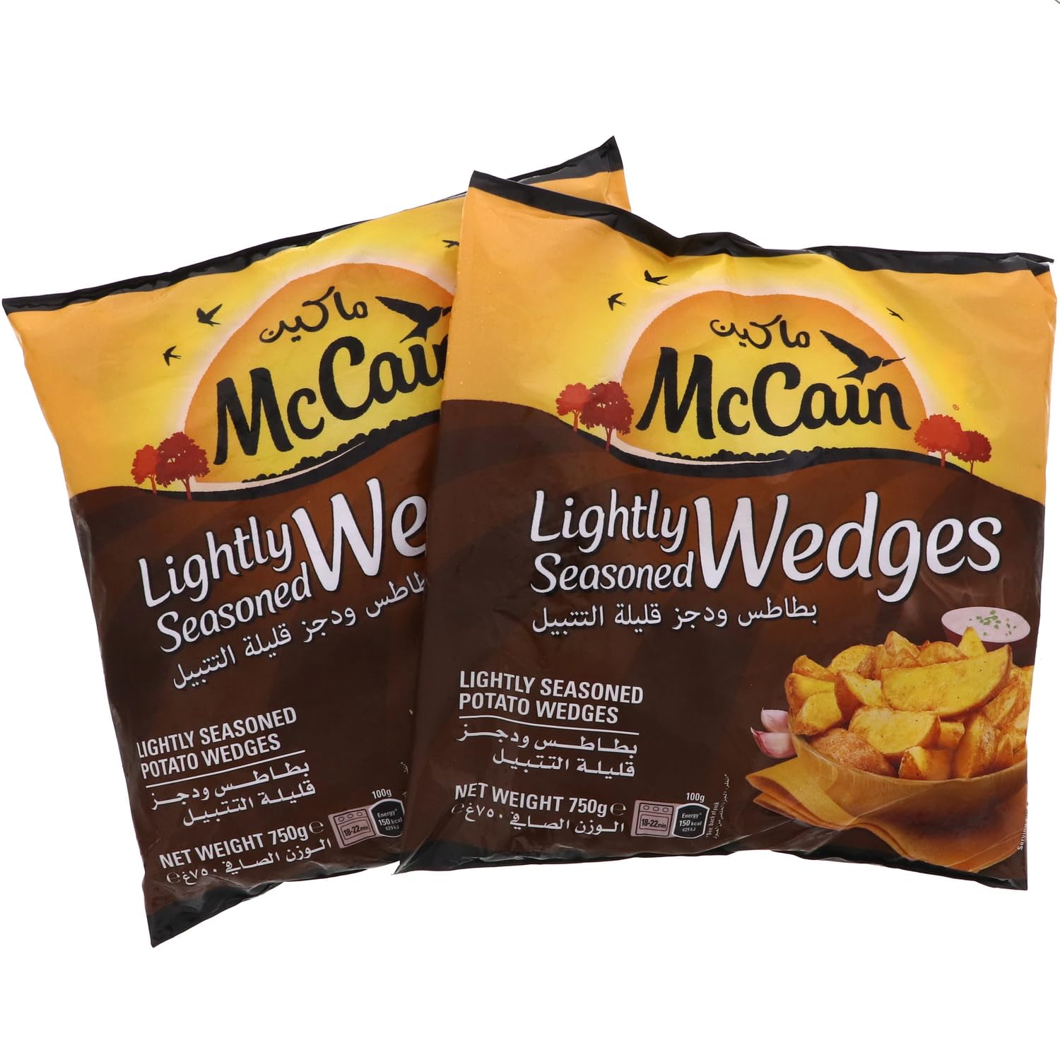 McCain Lightly Seasoned Potato Wedges 750g