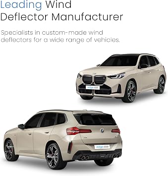 EdgeVisors Wind Deflectors BMW X3 G45 5Dr SUV 2024+ 4pc