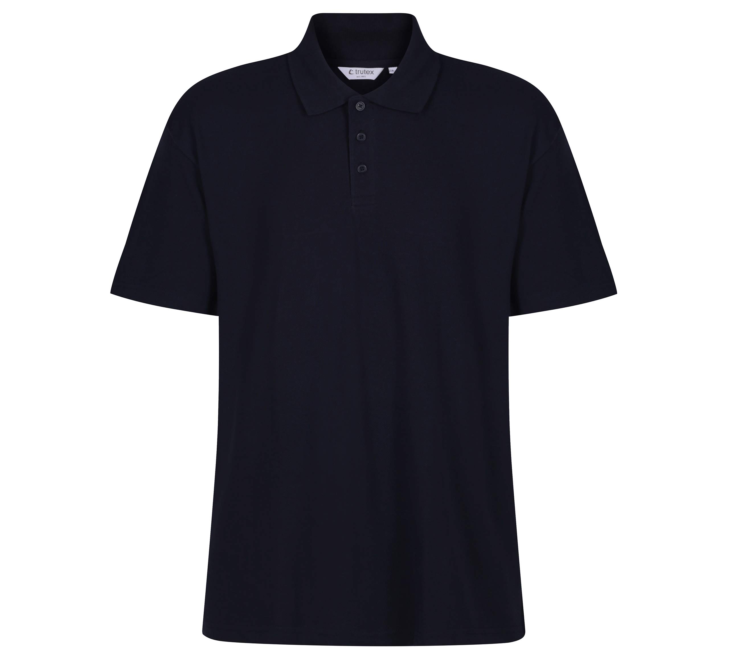 Trutex Boy's Polo Shirt, Black, 16 Years UK