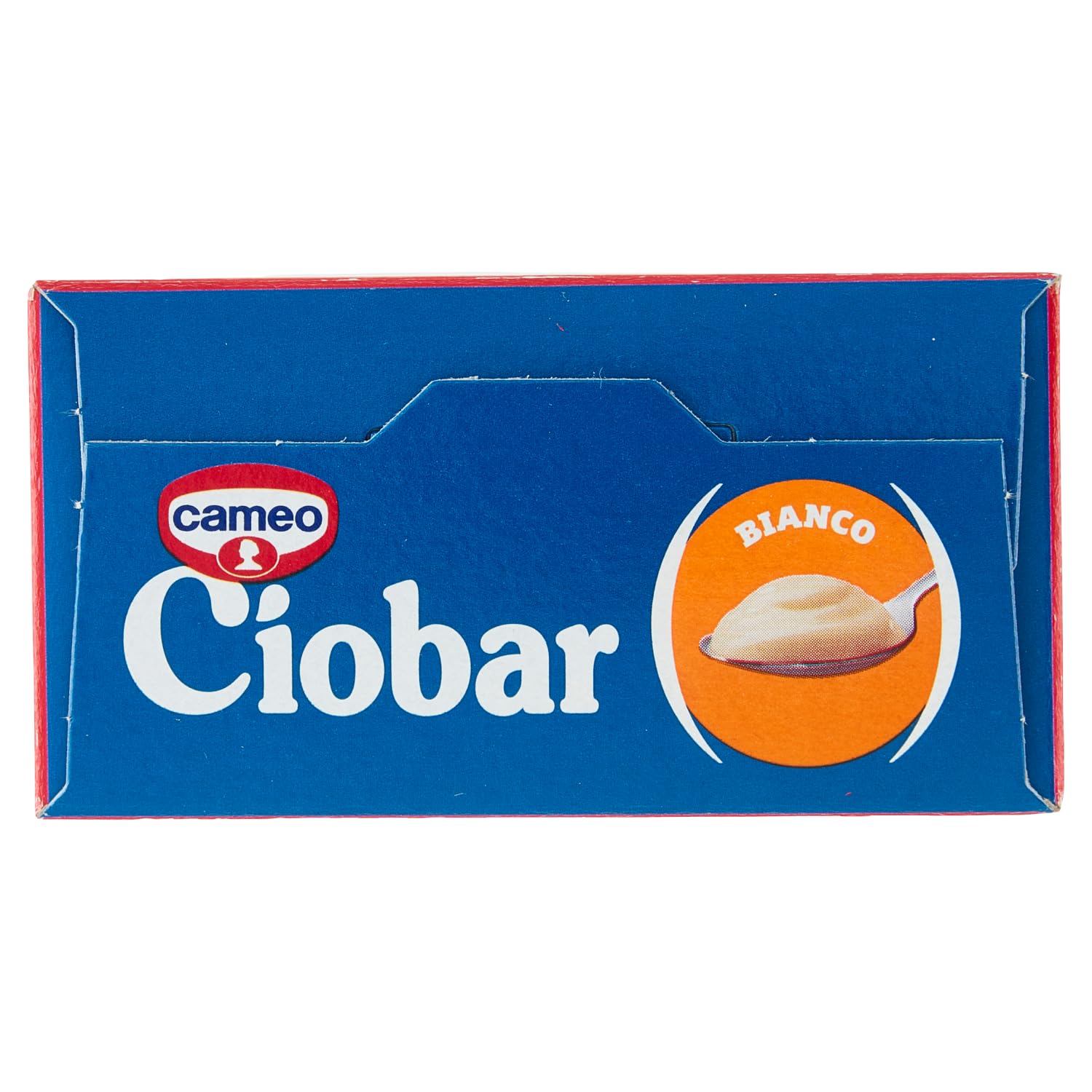 Cameo Ciobar Bianco - Polvo de preparación para chocolate blanco caliente, 105 g, cada paquete contiene 5 bolsas de 21 g + llavero Beni Culinari