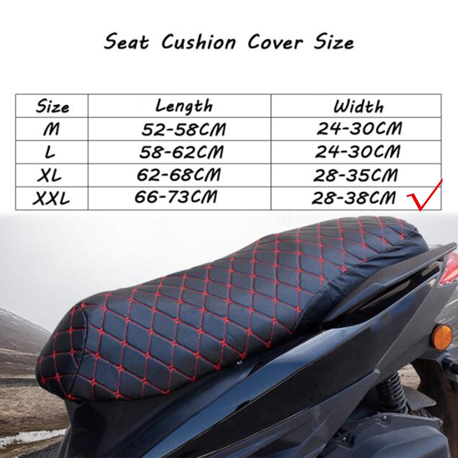 Moto Cuscino per scooter per moto, coprisedile