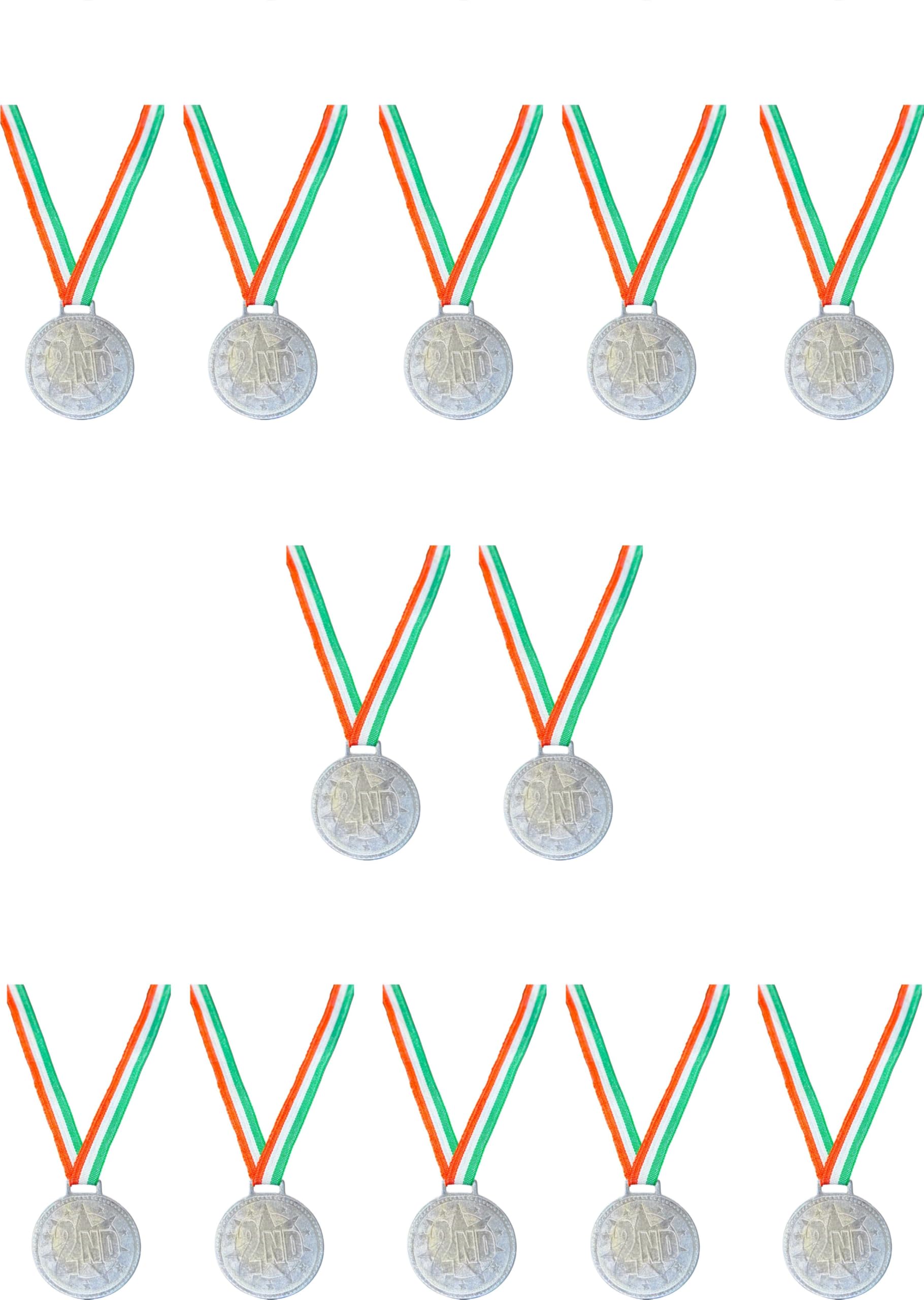 2-Inch Silver Sports Medals - Set of 12 for School Competitions-picture-12