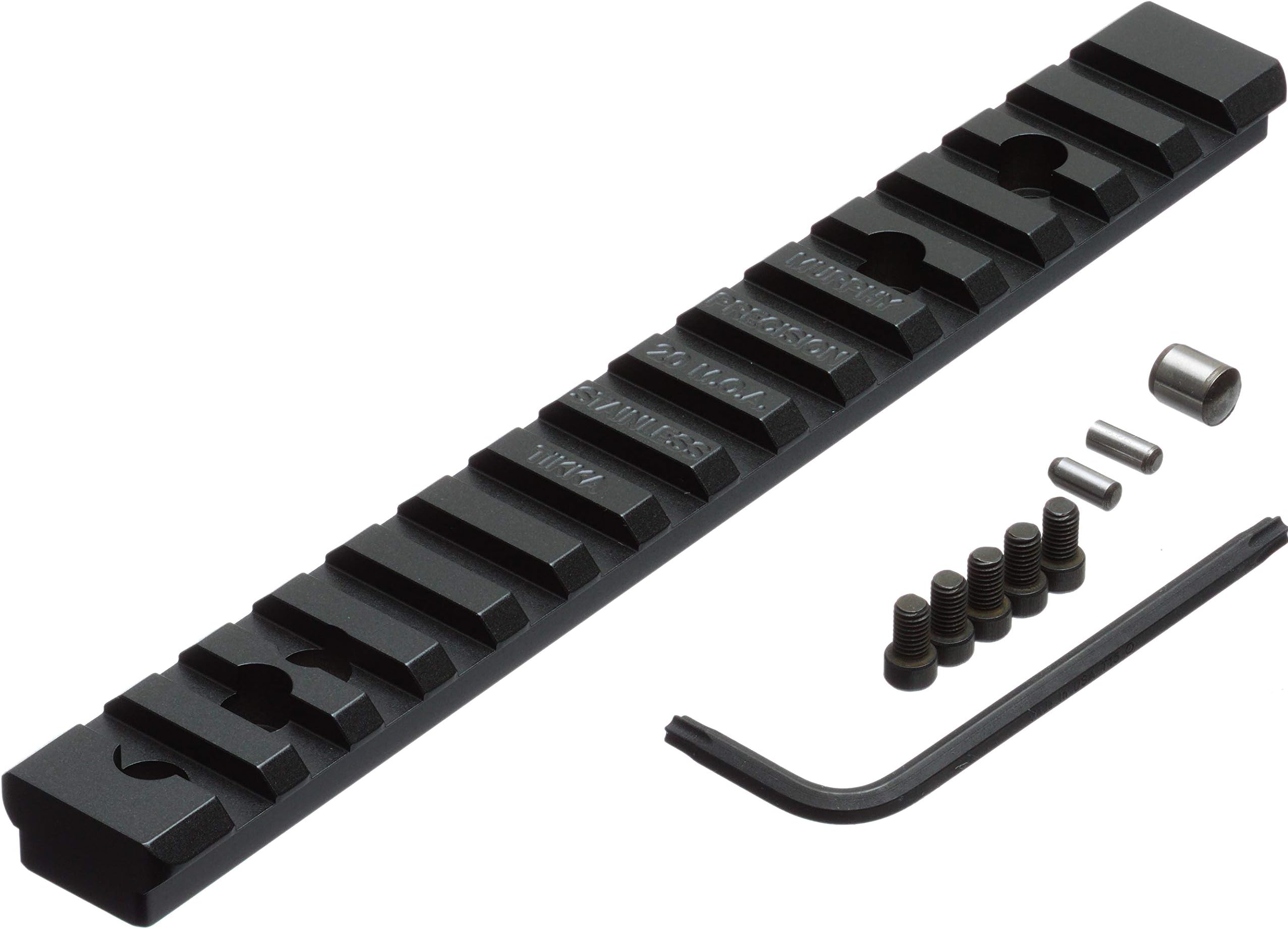 Tikka T3x Stainless Steel 20 MOA Picatinny Scope Mount