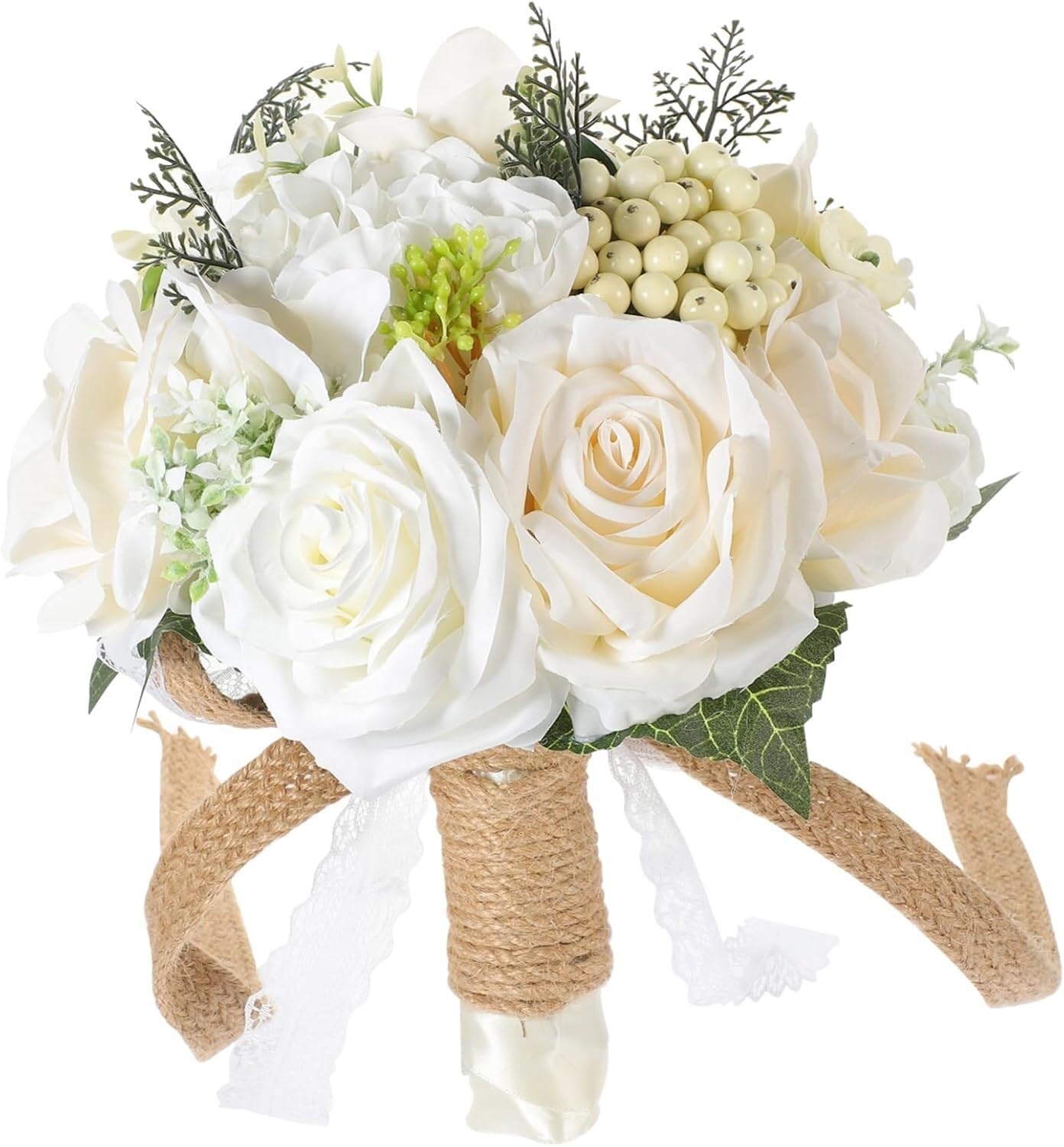 SBZIOJHDR Wedding Bouquet, Artificial Flowers