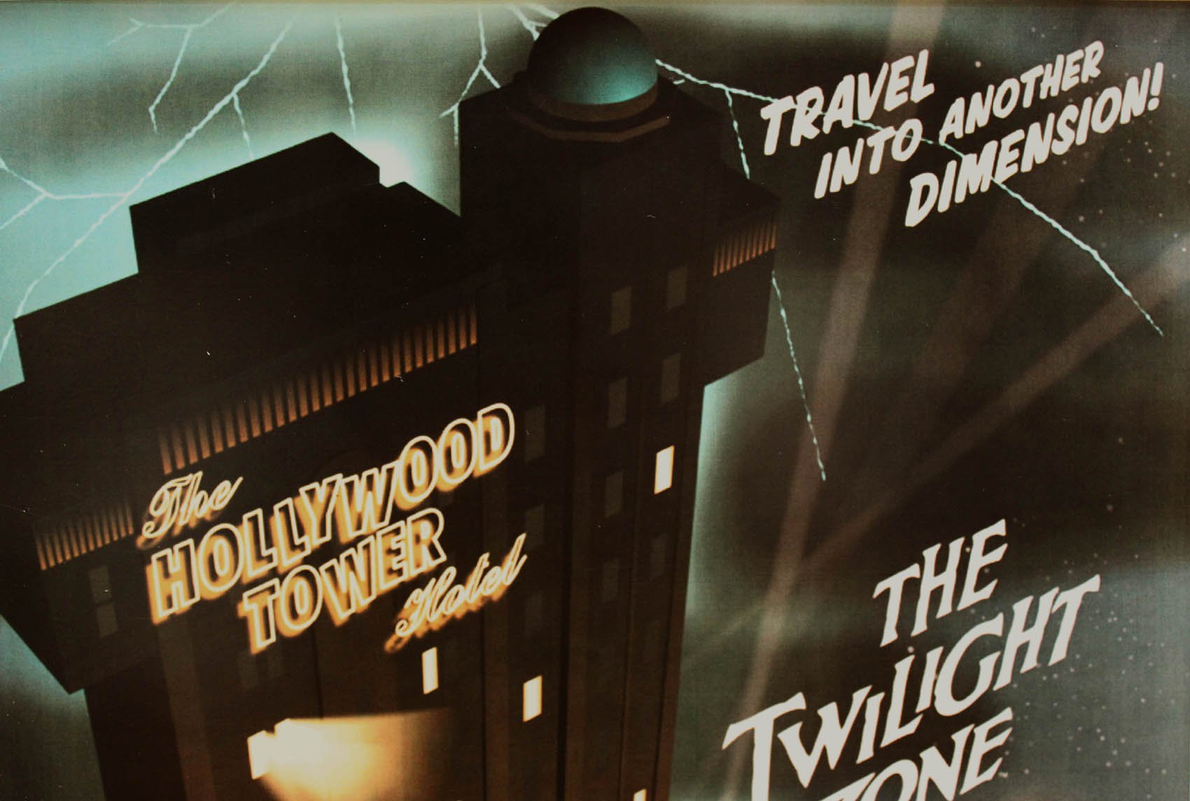 タワーオブテラー　絵　プリント　アート　ディズニー　限定　レア　海外商品 タワーオブテラー 絵 プリント アート ディズニー 限定 レア 海外商品