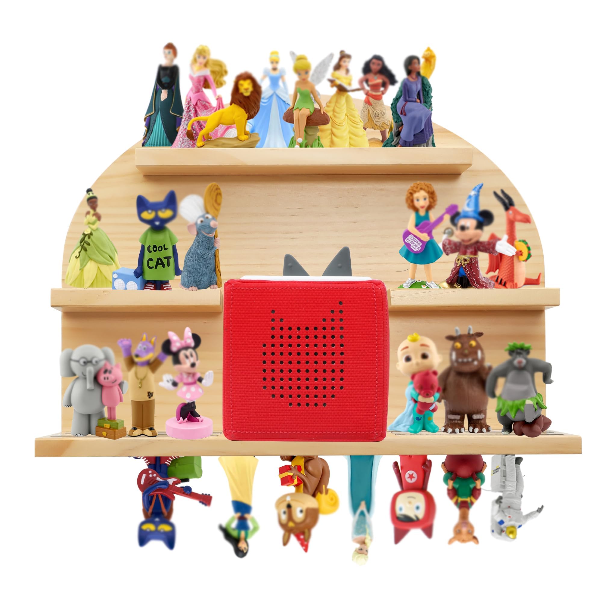 For Tonies Figures Shelf Magnetic,for Toniebox 1/2 Characters Wall Shelves