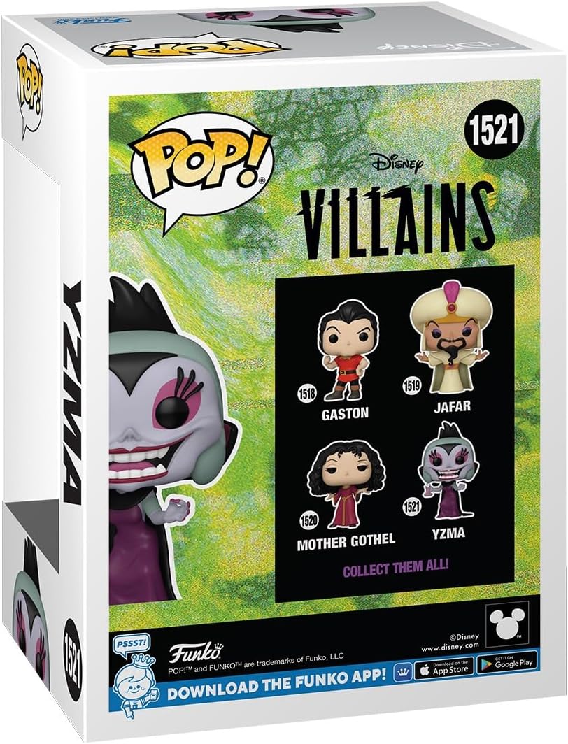 Funko POP Disney: Villains - Yzma - Disney Villains - Collectable Vinyl Figure - Gift Idea - Official Merchandise - for Kids & Adults - Movies Fans - Model Figure for Collectors and Display