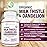 Max Absorption USDA Organic Milk Thistle Potent 5:1 Concentrated Extract (2000mg Strength) & Organic Dandelion Root | Silymarin Antioxidant Flavonoid | Liver Support Supplement (60 Count (Pack of 2))