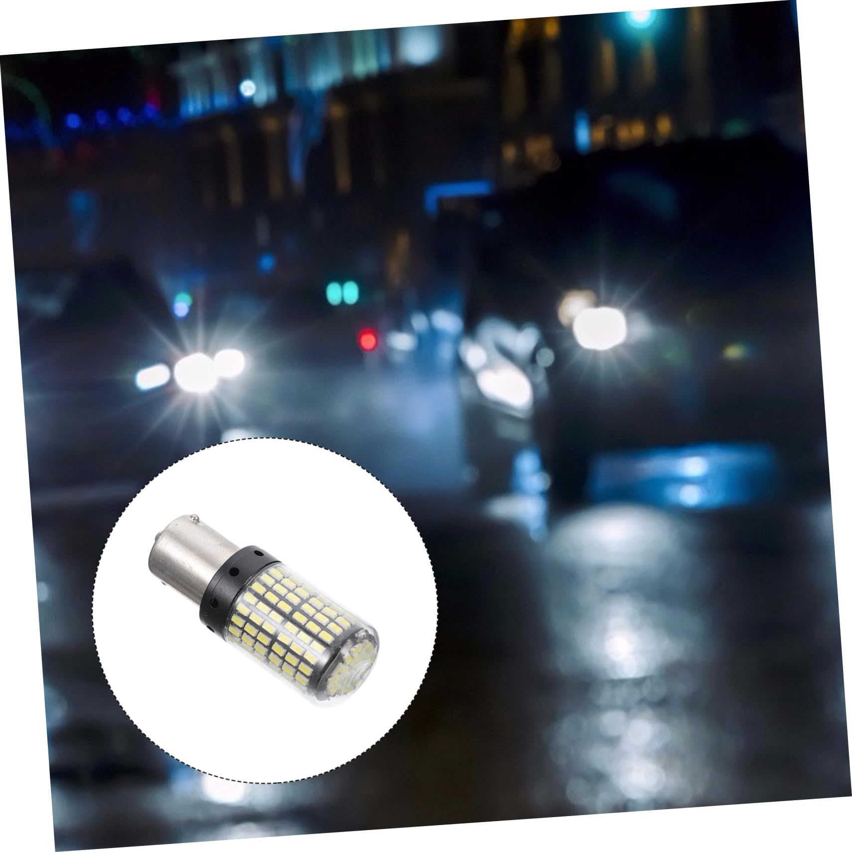 OUNONA 5piezas Bombilla Led De Reemplazo Para Señal De De Vehículo Luz De Advertencia Resistente y Fácil Instalación Compatible Luces De Freno y Decorativas Smd Bas