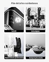 Vista 6 de VEVOR - Máquina comercial de bebidas heladas, tanque triple de 3x15L, máquina de margaritas, 180 tazas, máquina de batidos y bebidas heladas