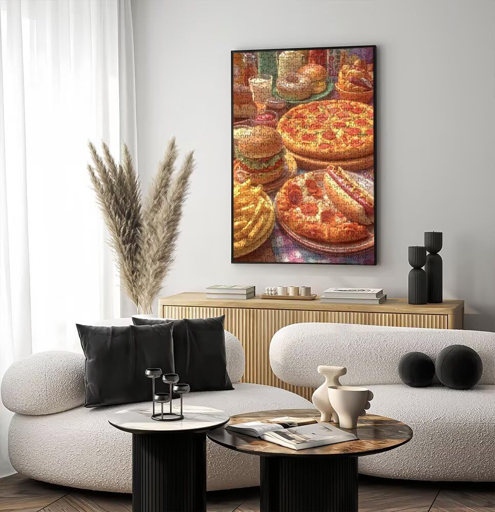 Puzzle 4000 Pezzi, Jigsaw Puzzle per Adulti, Alimenti Gonfiati BLQSBGA6-385 | Puzzle Classici, Impossibile Difficile Sfidanti Puzzles, Puzzle Decorativo per La Famiglia, Come Regalo e Decorazione Pareti