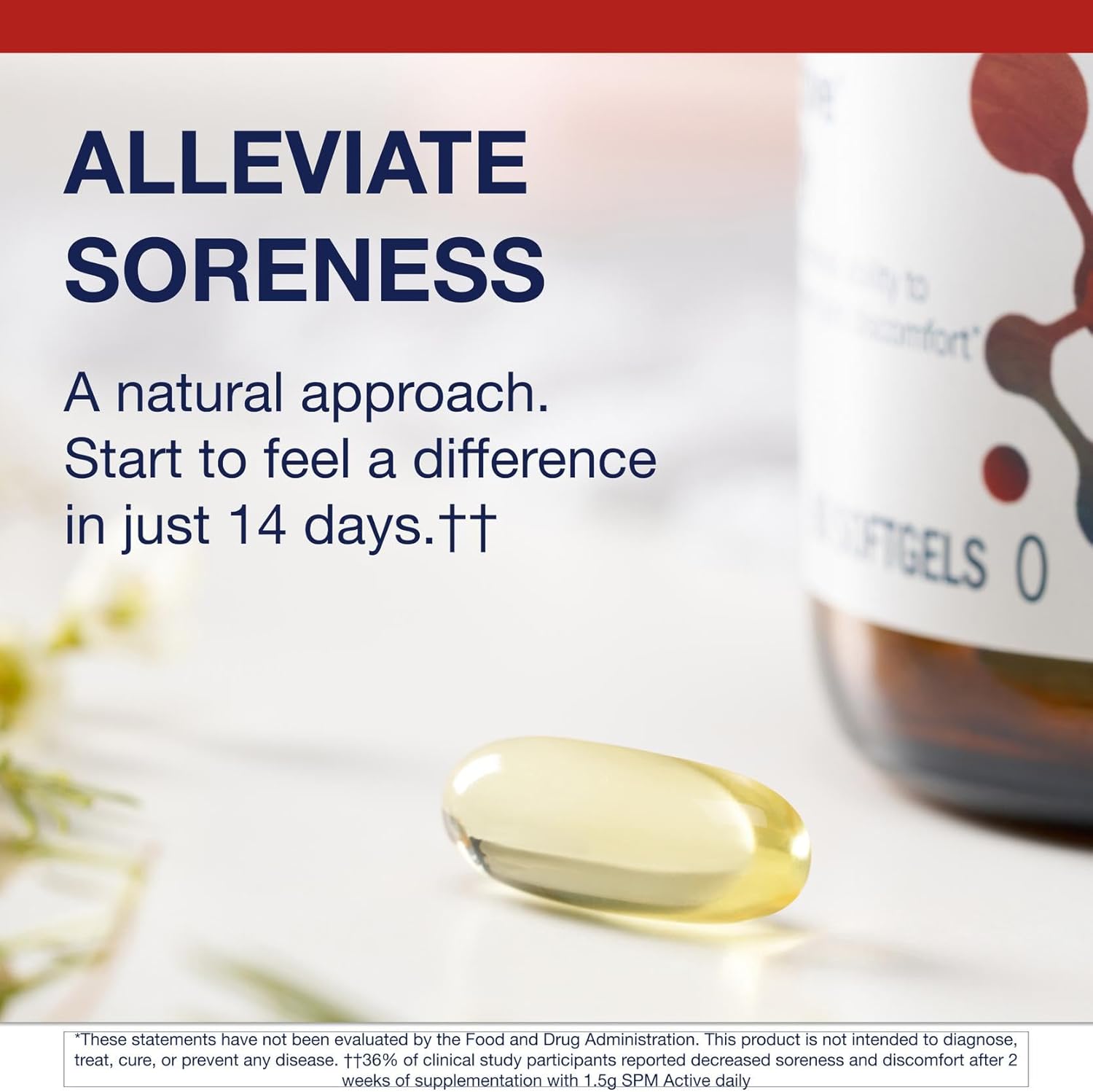 Metagenics SPM Active One Daily Supplement - Next Generation Omega Fish Oil with Pro Resolving Mediators for Joint Soreness & Soothing Relief* - Sustainably Sourced - Gluten-Free - 60 Softgels - Image 3