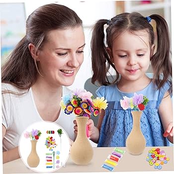 小学生が作った花瓶 楽天市場】工作キット 組み立て式花瓶 冬休み 男の子 女の子