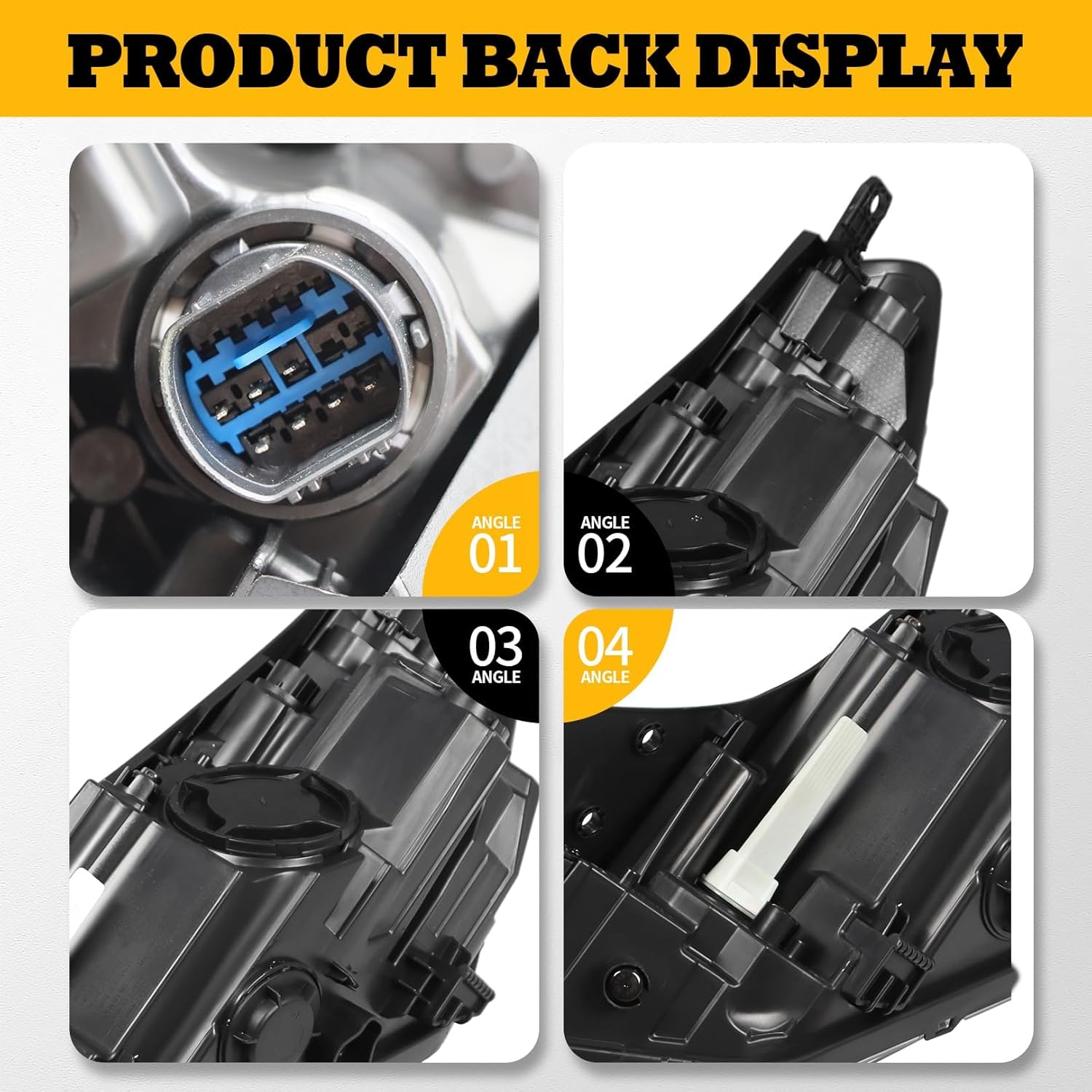 Halogen Right Headlight Assembly W/DRL Comptible with Tucson SE SEL GLS Essential Limited Luxury Preferred Sport Ultimate Value Edition 2019-2021 Passenger Side 92102D3650