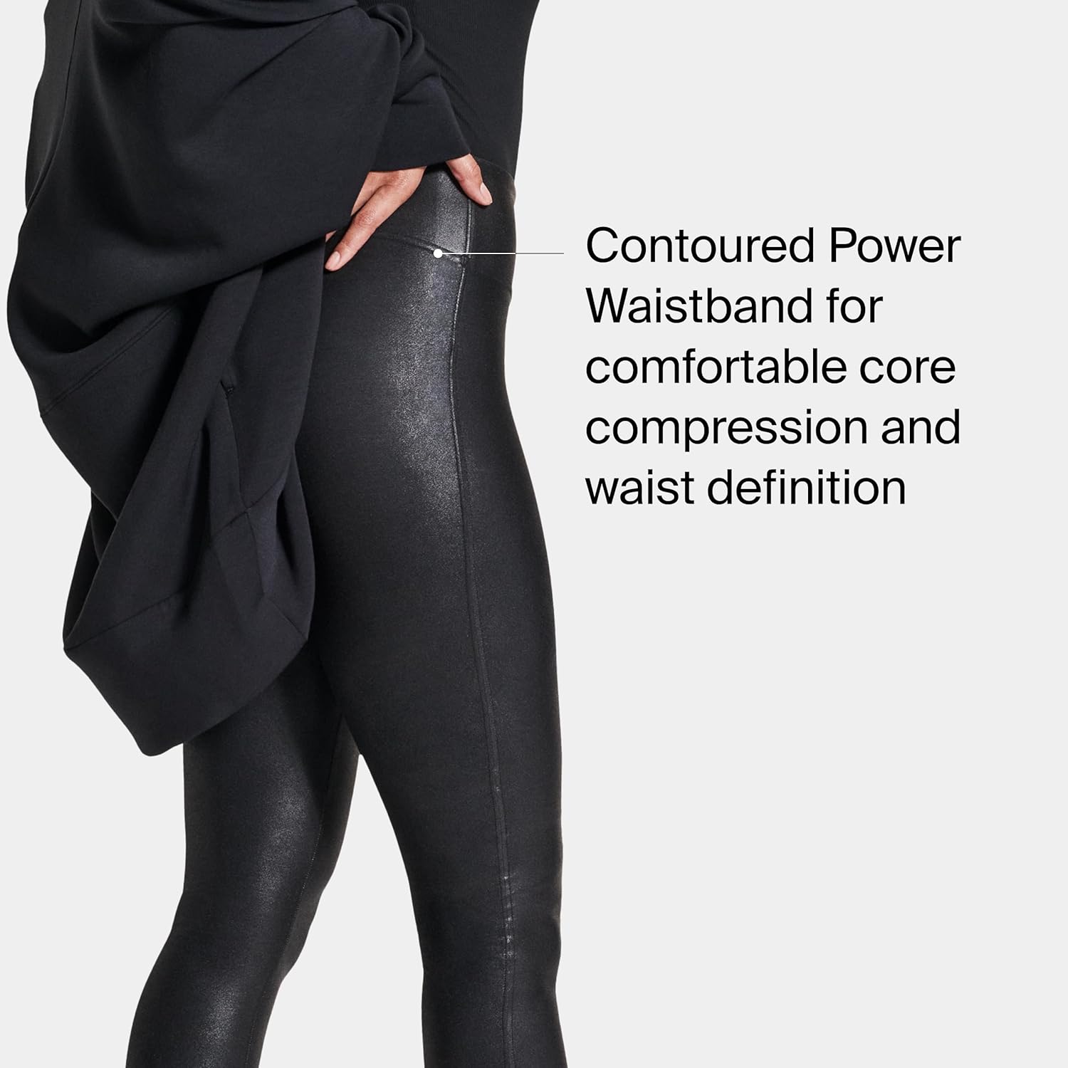 Spanx Faux Leather Leggings - Image 4