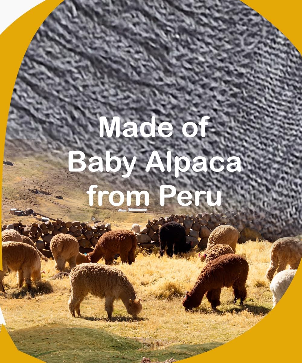 Therapeutic Alpaca Socks, Unisex Cozy Winter Warm Gear, Breathable Soft Comfy Garment Foot Clothing for Men & Women - Image 7