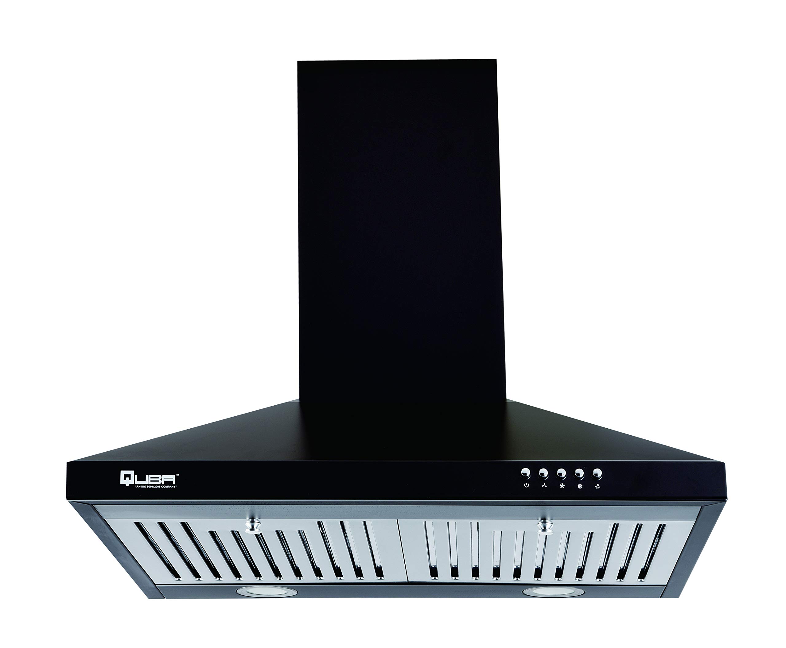 Buy Quba Range Hood Chimney with 1050 m3/hr Suction Power, Push Control