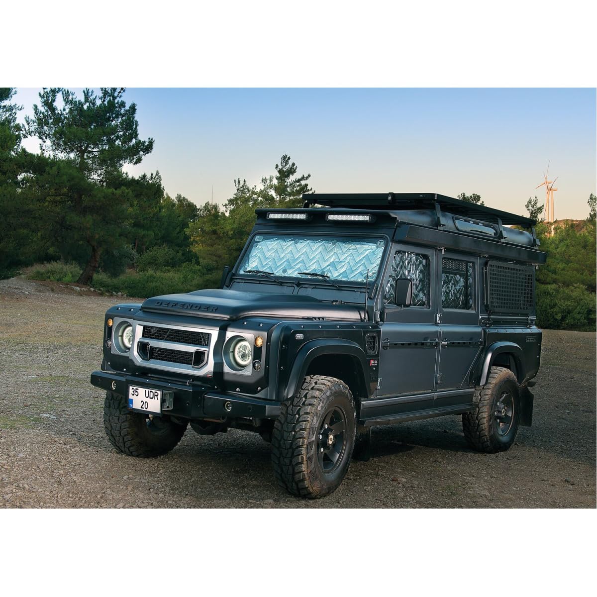 Soplair Protection intérieur in-TERMIK - Cabine 3P (2 vitres Avant + Pare-Brise) Volkswagen T5/T6, Gris