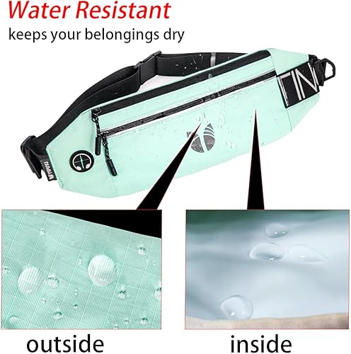 Miniatura 5 de Cangurera delgada para correr para mujeres y hombres, soporte de teléfono para correr, cinturón de cintura para entrenamiento, maratón, correr,