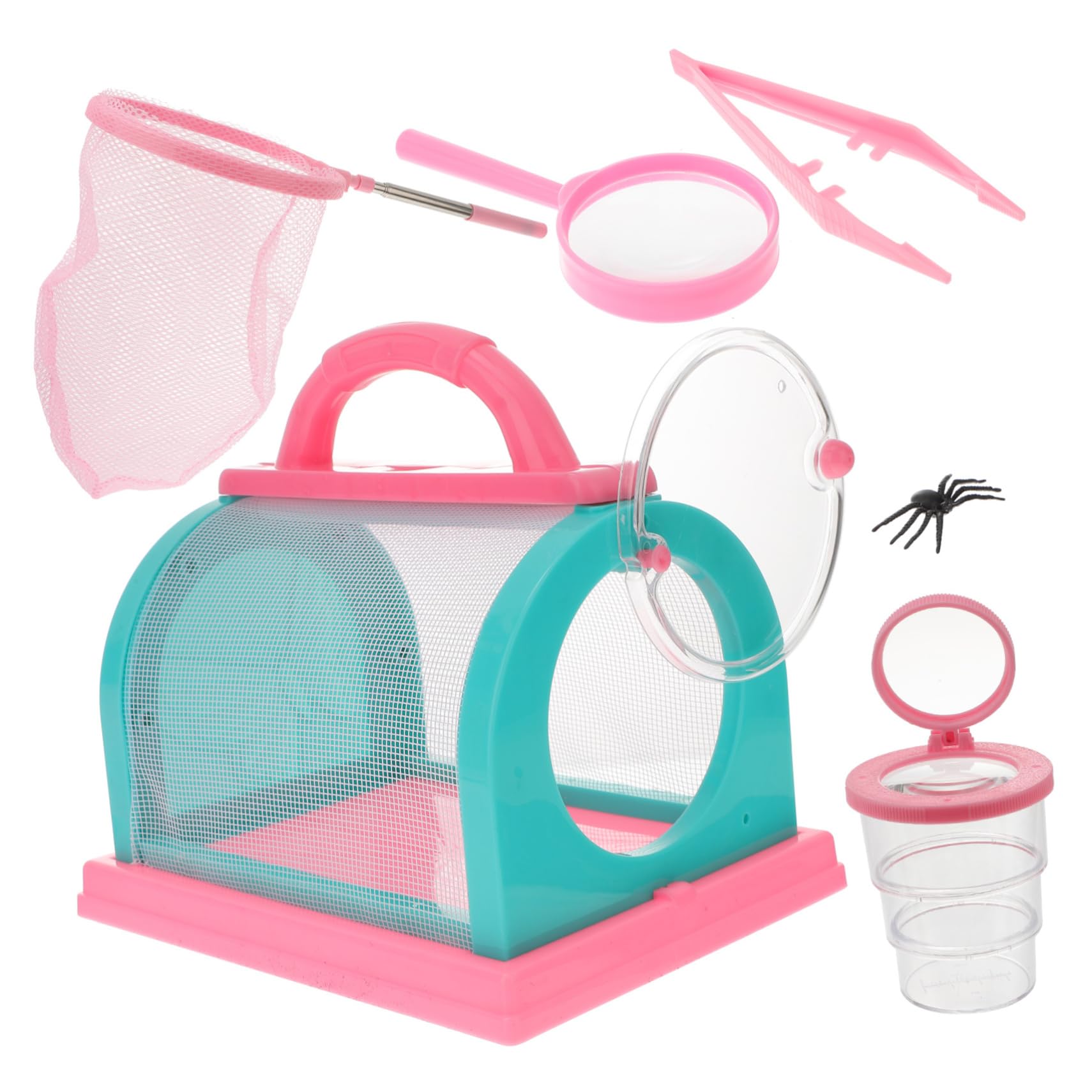 Kit de Captura de Exploración Infantil Rosa 5 Piezas