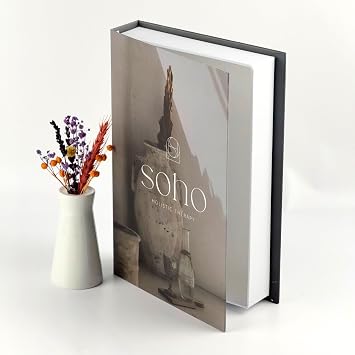 Bak Gel Al Kitap G r n ml  Dekoratif Kutu, Iskandinav Tarz  Kitap  eklinde Saklama Kutusu, Ev Dekorasyonu, Modern Ev Dekorasyon Soho