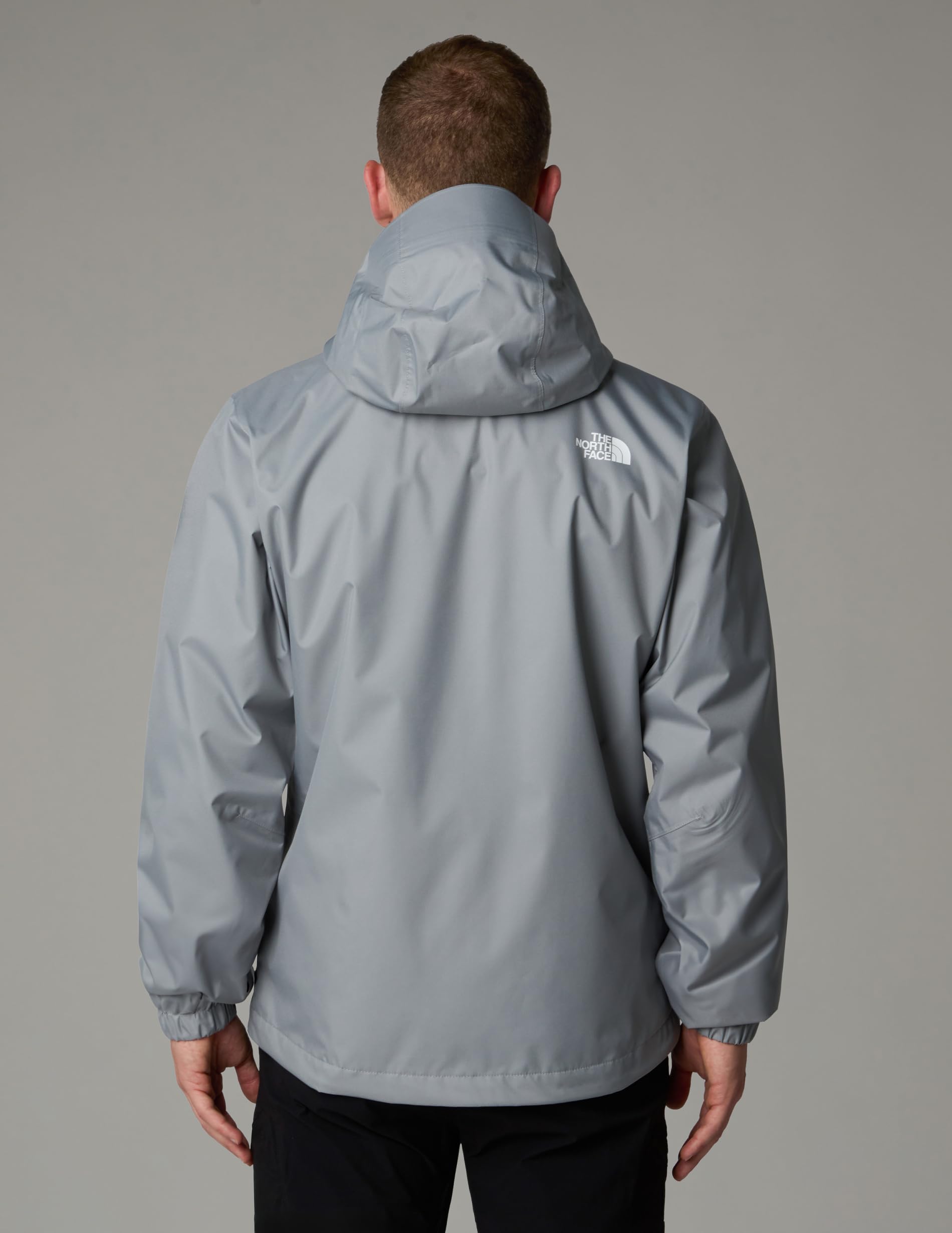 THE NORTH FACE - Veste À Capuche Quest Pour Homme - Imperméable, Respirante - Monument Grey