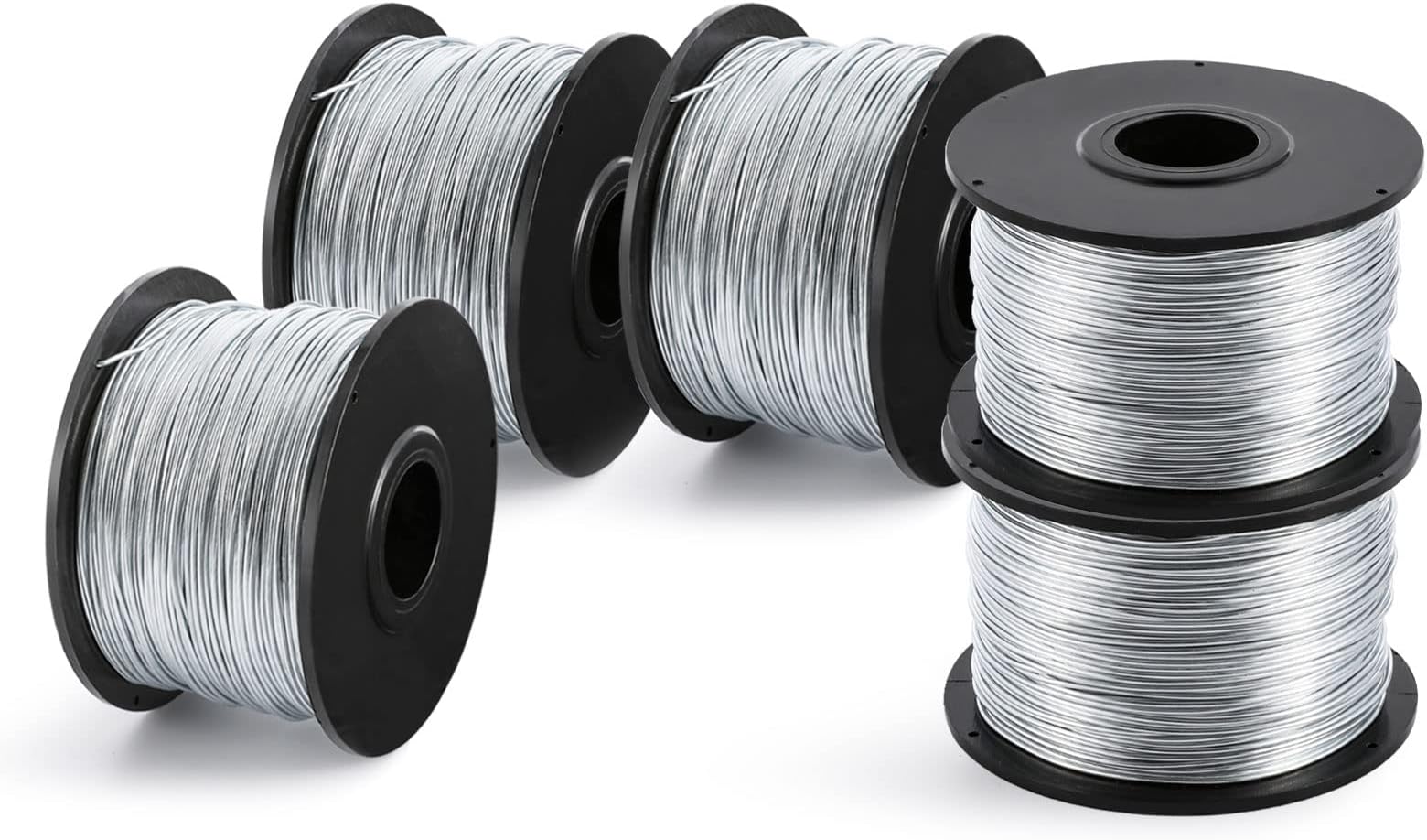 NEWTRY 5pcs Rebar Tie Wire only for NEWTRY Automatic Rebar Tying Machine (5pcs Rebar Tie Wire)