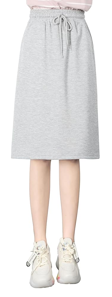 V12 ヴィトゥエルブ スウェット スカート VT SKIRT グレー 1 Amazon.co.jp: [syvent] レディース 膝丈 スウェットスカート