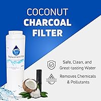 Vista 4 de Paquete de 3 filtros de agua de repuesto para refrigerador Whirlpool GI6FARXXB06, compatible con cartucho de filtro de agua para refrigerador