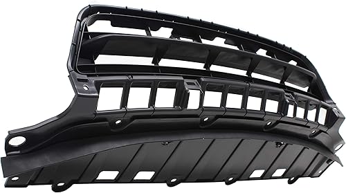 Miniatura 2 de Evan Fischer Rejilla de parachoques delantero compatible con Honda Civic 2009-2011 Spoiler Assy, negro texturizado, sedán, Canadá/Estados Unidos