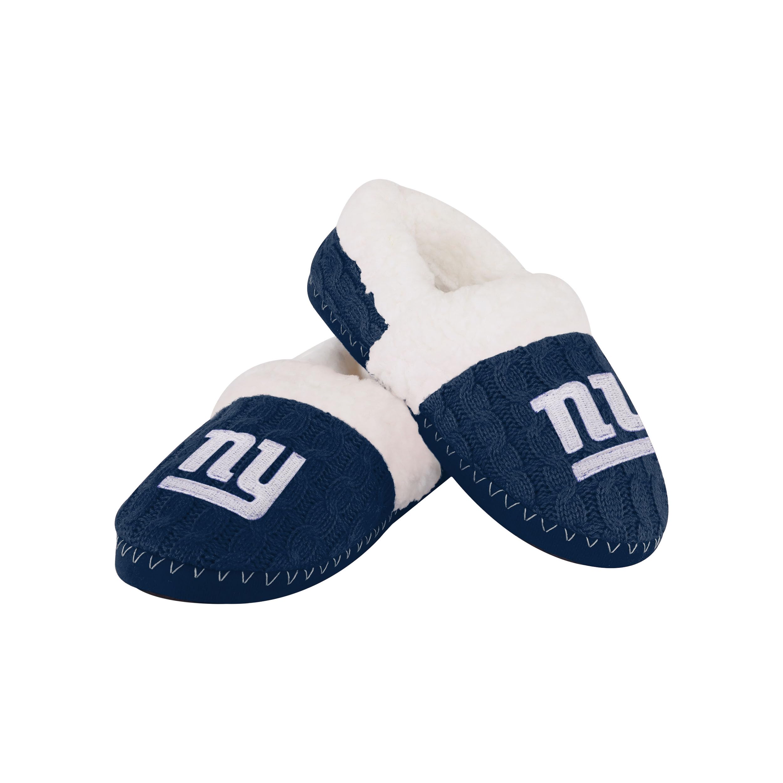 FOCO Womens NFL Team Color Moccasin Slippers