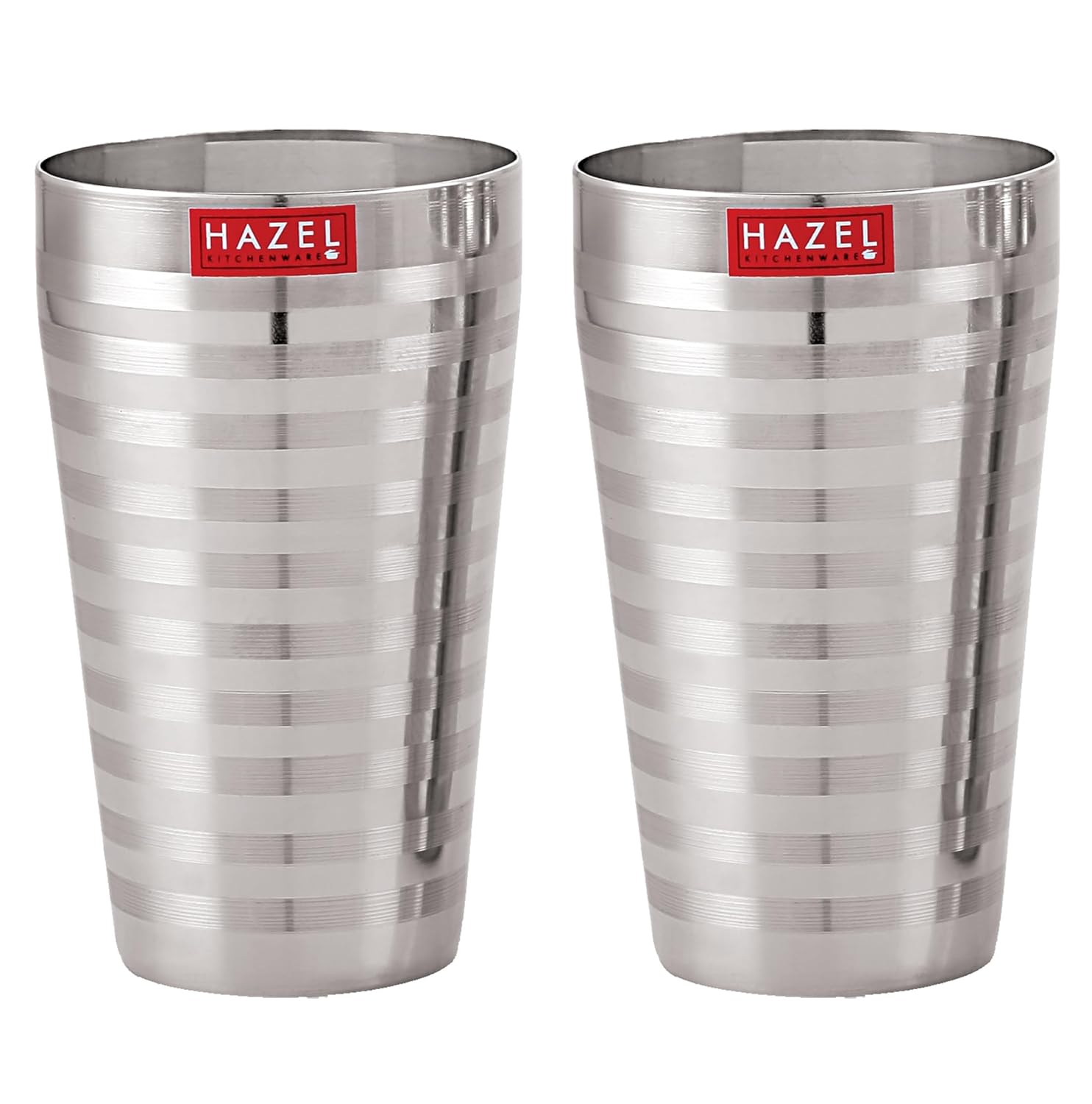 Buy HAZEL Stainless Steel Jumbo Lassi Glass I Designer Steel Drinking