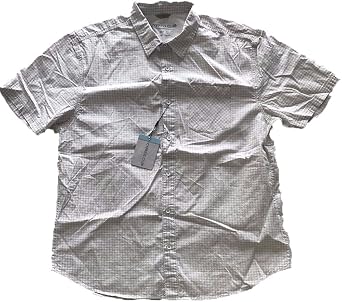Cypress Club Mens Short Sleeve Woven Shirt