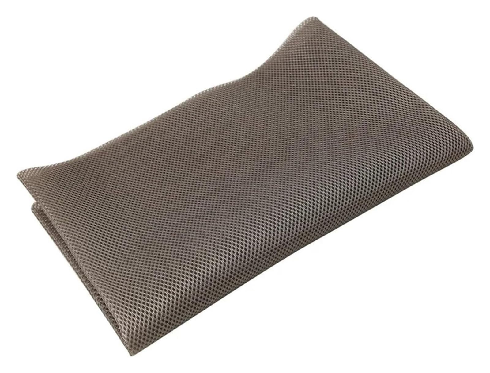 Tela de malla, tela elástica, 160 x 200 cm/160 45 cm, transpirable 3D for hacer sillas, altavoces, a prueba polvo y sonido, for(13 Dark Grey,160x200cm)
