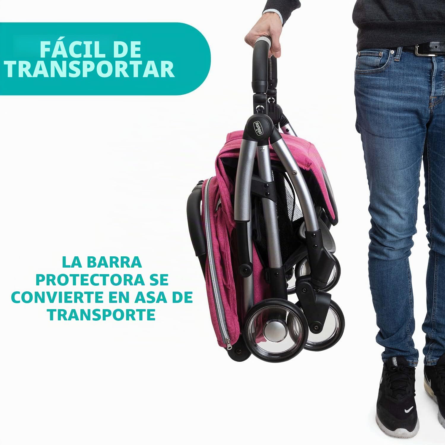 Sillas de paseo marca CHICCO. Modelo Silla De Paseo Goody Plus Pink