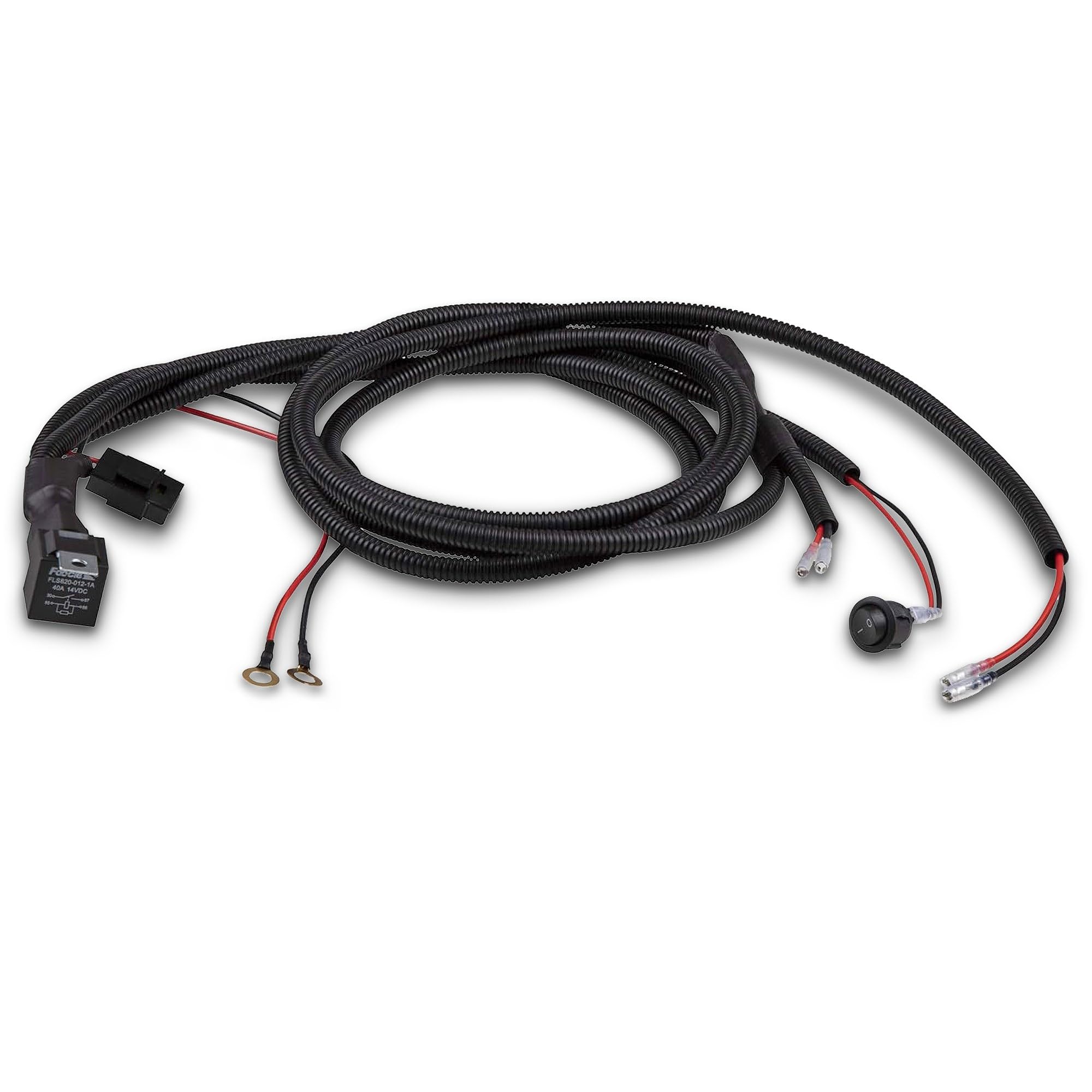 OSRAM LEDriving WIRE HARNESS AX 2LS, wiring harness for car light strips, light bar wiring harness kit, cable set for installing two light sources, adapter for car headlights