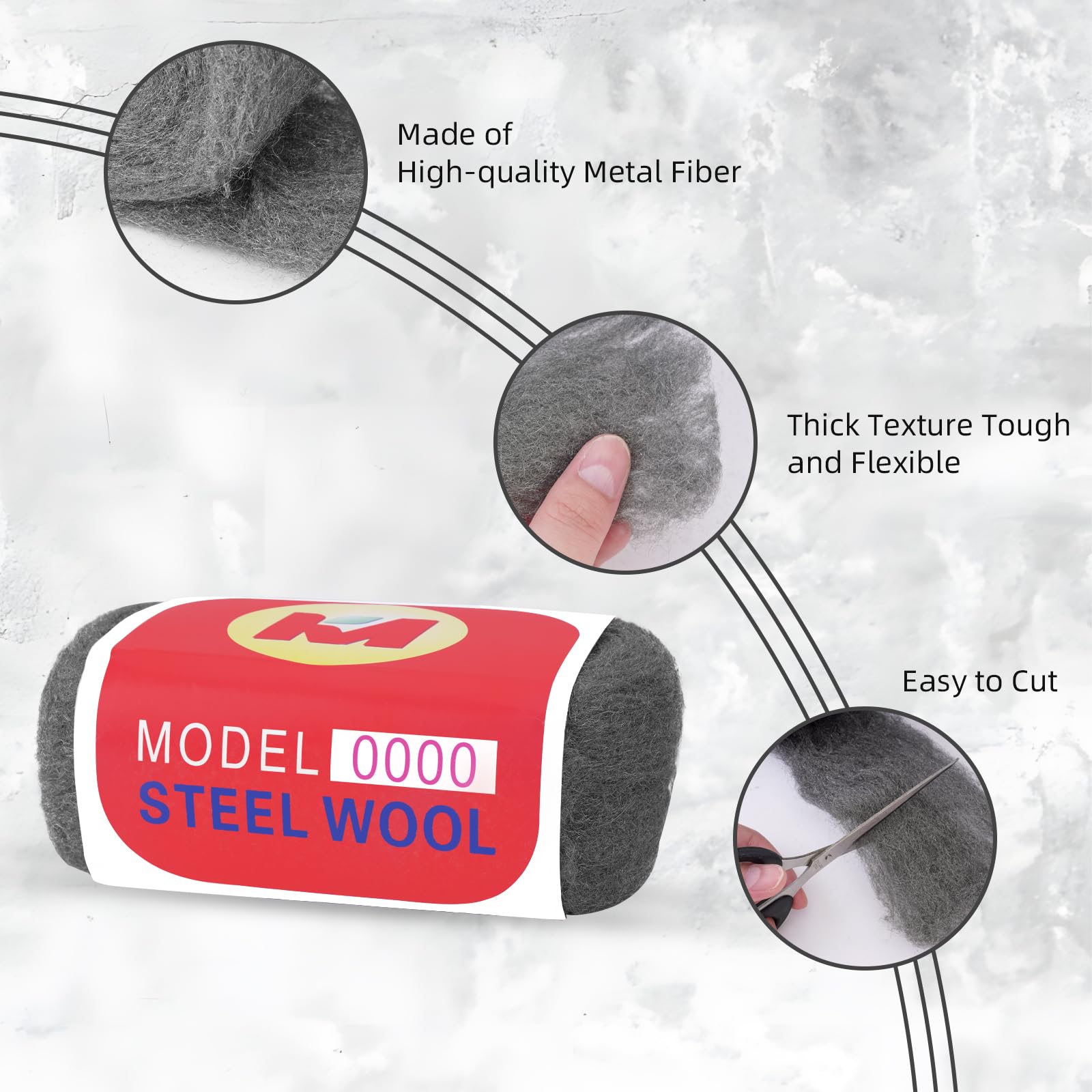 Lana D'Acciaio 0000 Extra Fine - 5 Pezzi 20m Per Protezione Da Topi, Sigillatura Fessure - Foto 11