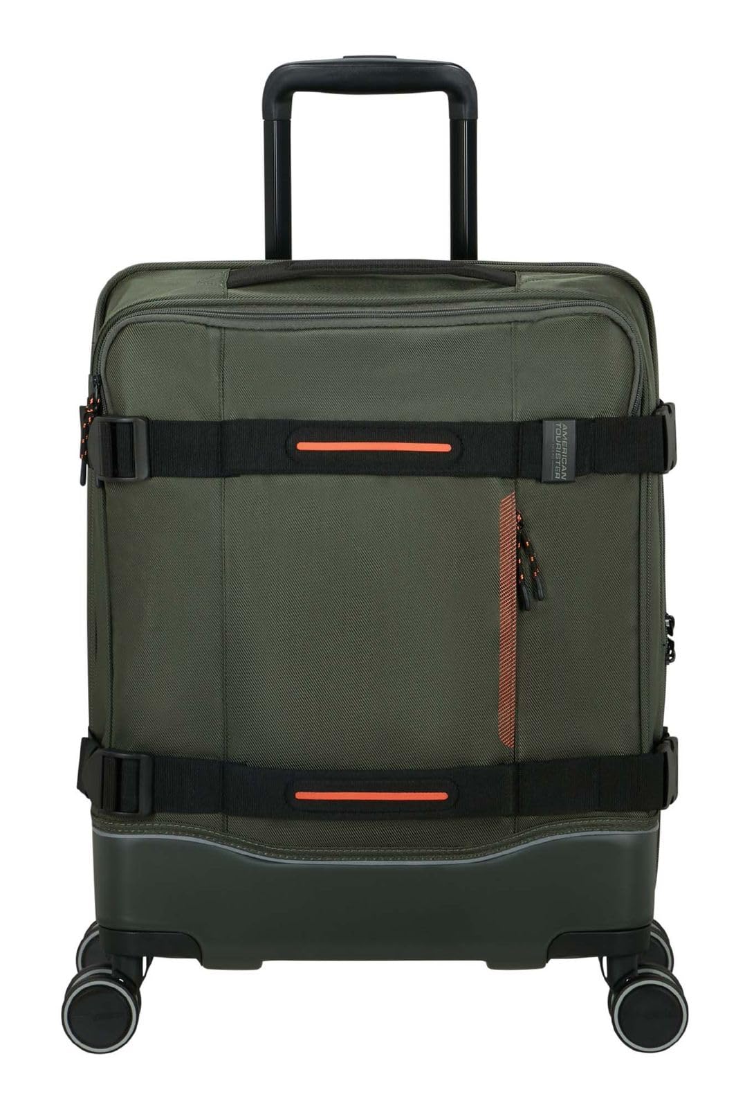 American Tourister Urban Track - Spinner S, Handgepäck, 55 cm, 41.5 L, Grün (Dark Khaki)